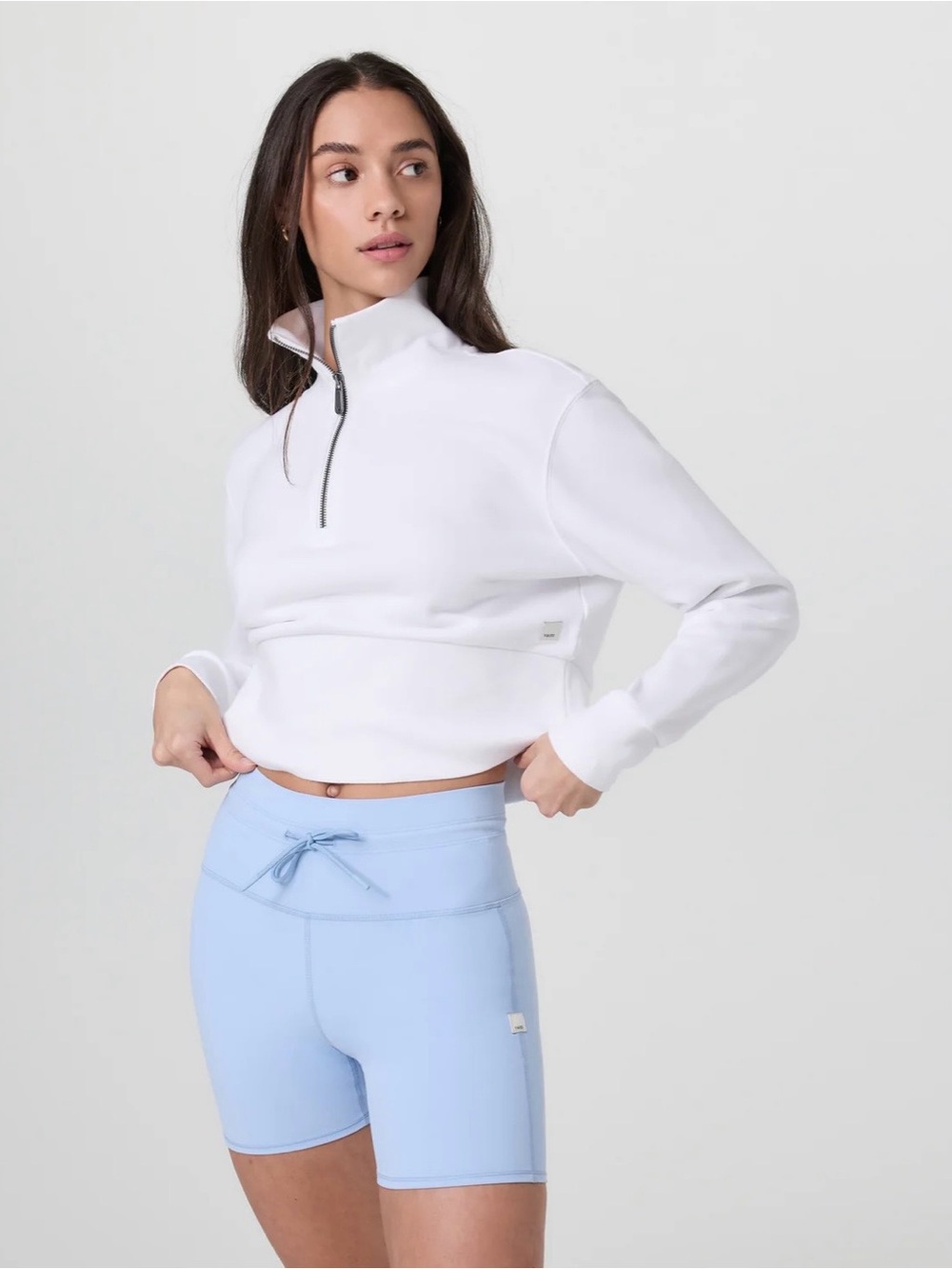 Vuori Sedona Half-Zip crop sweater - Picture 3 of 4
